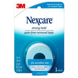 3M SST-1 | Nexcare Strong Hold Pain-Free Removal Tape | 1" x 4 Yards | 1 Roll