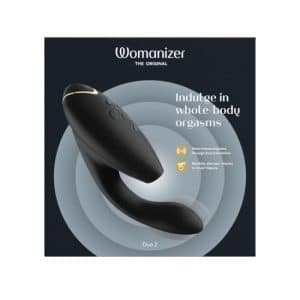 Womanizer Duo 2 - Clitoral & G-Spot Stimulator in Black | A04677 | 1 Item