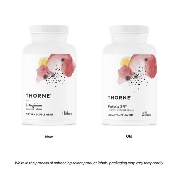 Thorne L-Arginine - Sustained Release (formerly Perfusia-SR) | SA525 | 120 Capsules