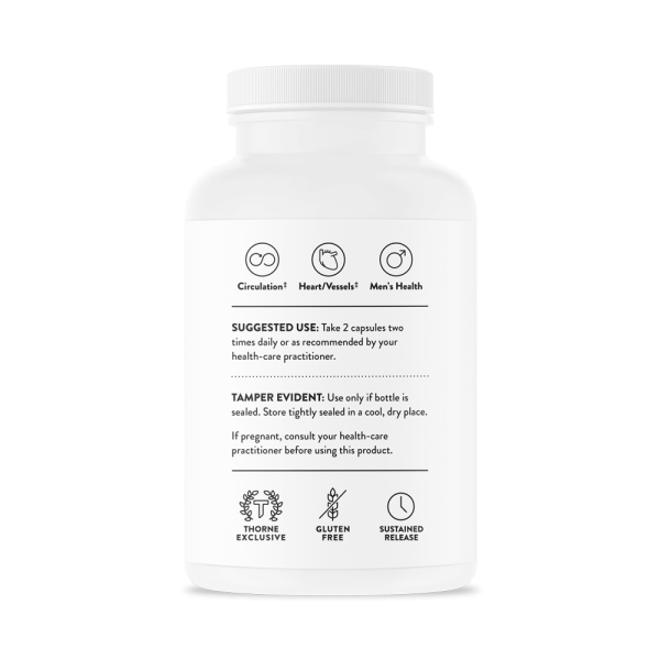 Thorne L-Arginine - Sustained Release (formerly Perfusia-SR) | SA525 | 120 Capsules