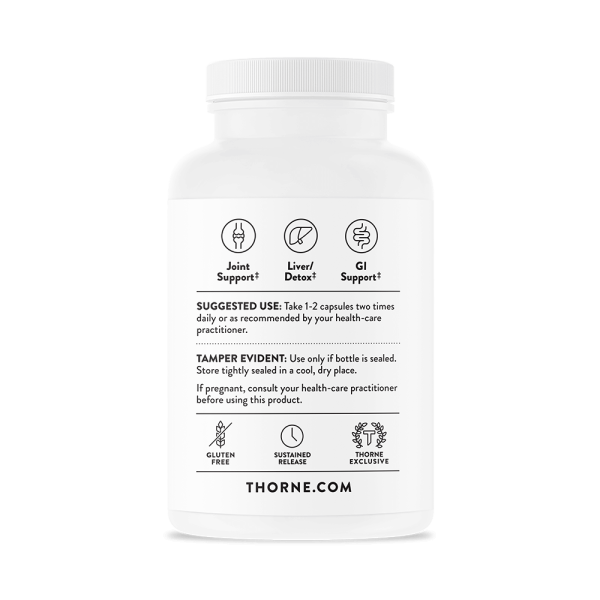 Thorne Curcumin Phytosome - Sustained Release (formerly Meriva) | SF815 | 120 Capsules