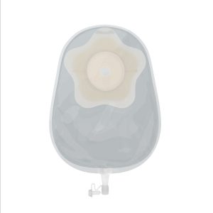 Coloplast 18405 | Sensura Mio Convex Flip Urostomy Pouch | Cut-to-Fit 10mm - 40mm | Transparent | Box of 10