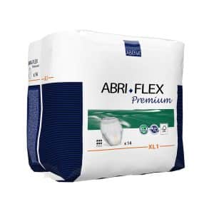 Abena ABRI-FLEX Premium Disposable Protective Underwear | Level 1 Large 40" - 56" | 1400ml | 41086 | 1 Bag of 14
