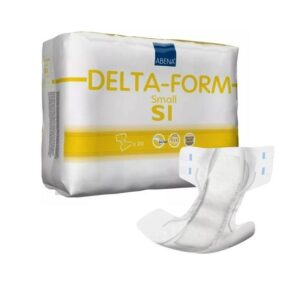Abena 308851 | Delta-Form Adult Briefs | Small 24" - 34" | 1 Bag of 20