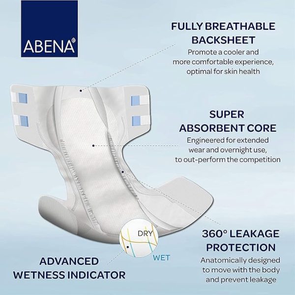 Abena Abri-Form | L1 Large 39.5" - 60" | 43066 | 1 Bag of 26