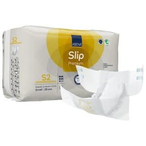 Abena Slip Premium | Small S2 60cm - 85cm 1800ml | 1000021281 | 1 Bag of 28