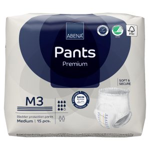 Abena Pants Premium M3 2400ml | 80cm - 110cm | 1000021324 | 1 Bag of 15