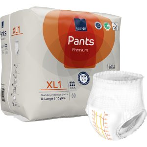 Abena Pants Premium XL1 1400ml | 130cm - 170cm | 1000021328 | 1 Bag of 16