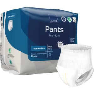 Abena Pants Premium Light M 900ml | 80cm - 110cm | 1000021331 | 1 Bag of 15