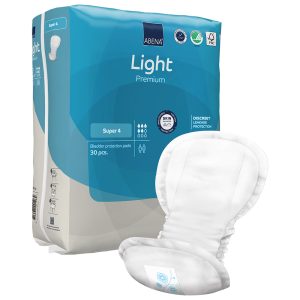Abena Light Premium Light Super 4 850ml | 42cm x 20cm | 1000021342 | 1 Bag of 30