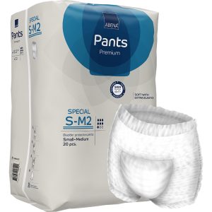 Abena Pants Premium Special S-M2 1700ml | 60cm x 110cm | 1999905375 | 1 Bag of 20