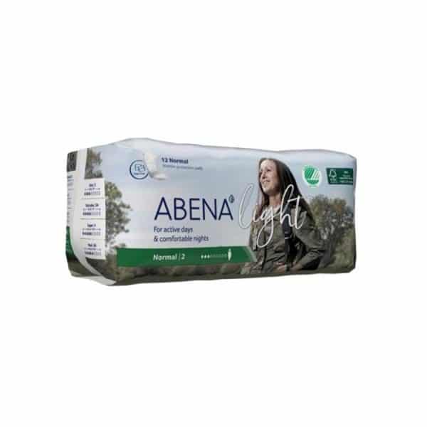 Abena Light Premium Bladder Control Pads | Ultra Mini 3.25" x 8" | 1000005436 | Pack of 24