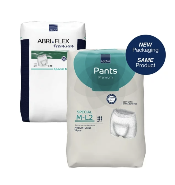 Abena Pants Premium Special M-L2 1700ml | 80cm - 135cm | 1999905376 | 1 Bag of 18