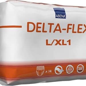 Abena Delta-Flex Special Protective Underwear | Large/X-Large 44" - 64" | 308893 | 1 Bag of 14