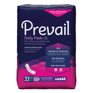 Prevail Ultimate Bladder Control Pads | 16" | PV-923/1 | 1 Bag of 33