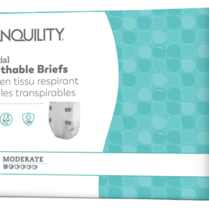 Tranquility Essential Breathable Briefs - Moderate 400ml | Medium 32" - 44" | 2965-100 | 1 Bag of 25