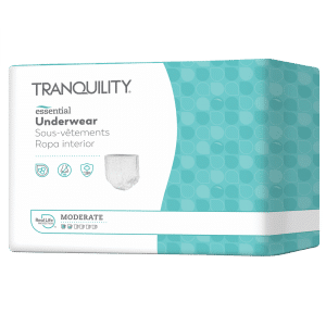 Tranquility Essential Underwear - Moderate 400ml | Small/Youth XL 22" - 36" | 2974-100 | 1 Bag of 25